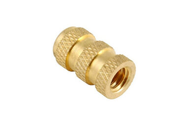 rubber and plastic pipe brass moulding inserts